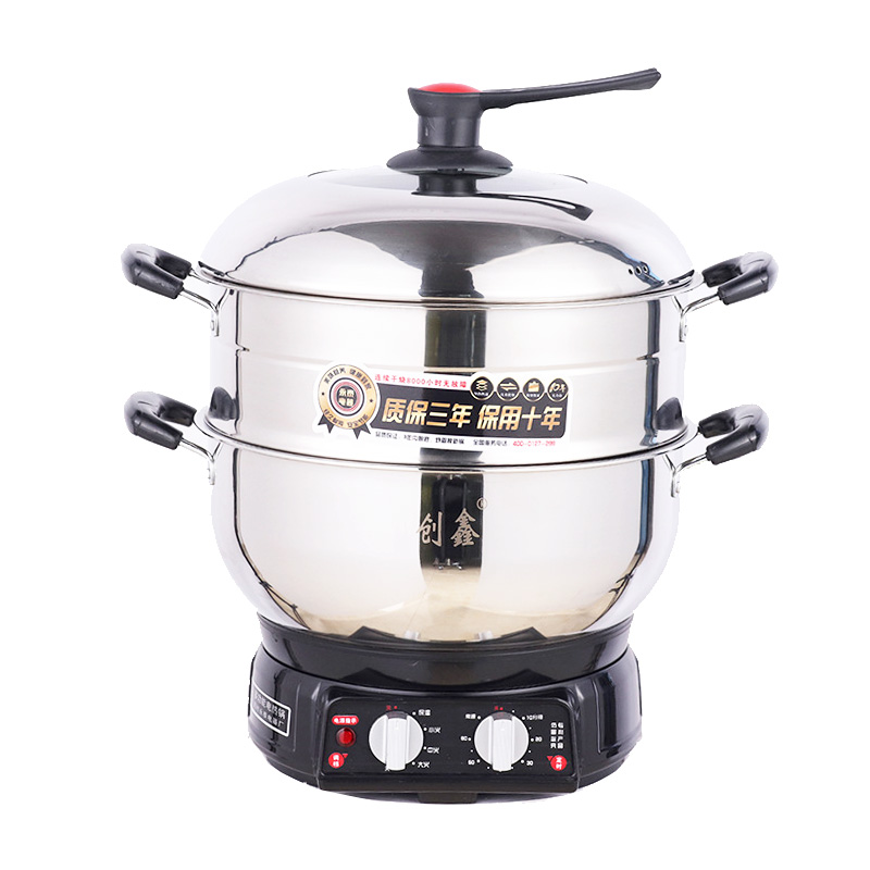 全旋鈕定時電熱鍋